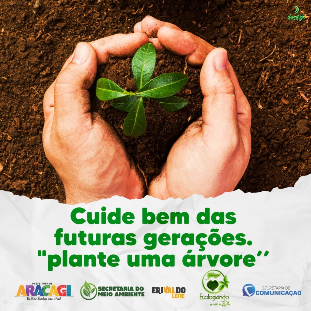 Araçagi recebe 3 mil mudas de árvores para projeto de arborização do Município "Plante uma árvore" Araçagi recebe 3 mil mudas de árvores para projeto de arborização do Município "Plante uma árvore"