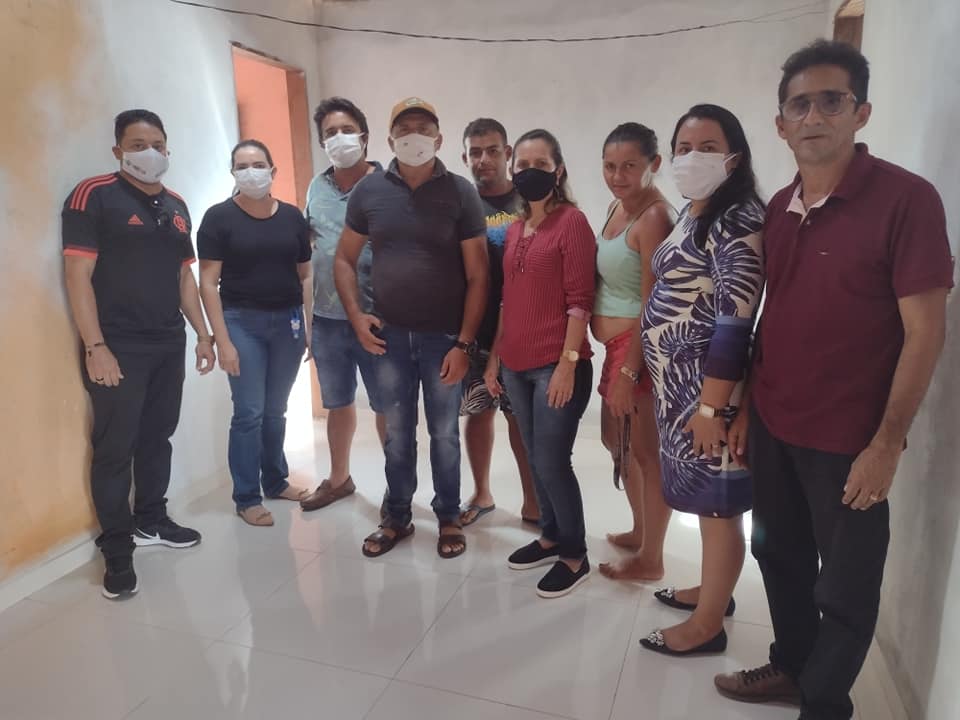 Prefeita Josilda Macena visita espaço que em breve será um Centro de Convivência no Assentamento Maria Preta