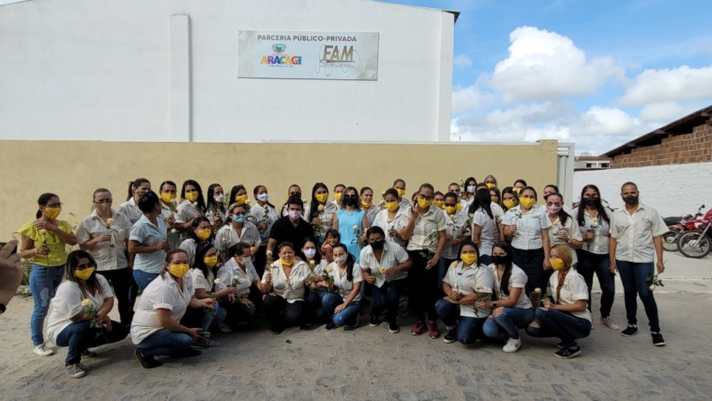 Dia Internacional da Mulher: .Prefeitura faz homenagem a funcionárias de fábrica do município