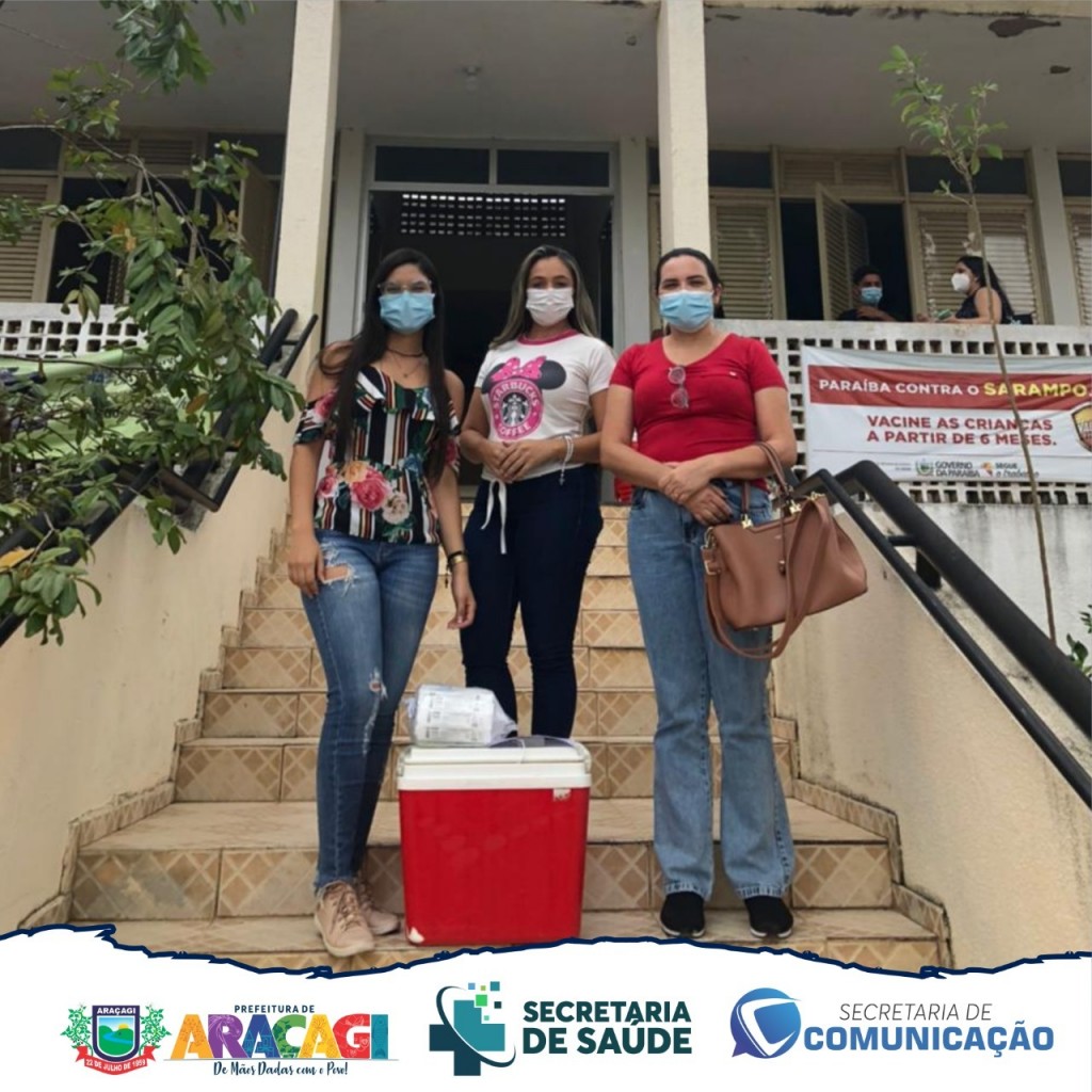 Araçagi recebe doses de vacina contra a COVID-19 e  iniciará plano de vacinação Araçagi recebe doses de vacina contra a COVID-19 e  iniciará plano de vacinação