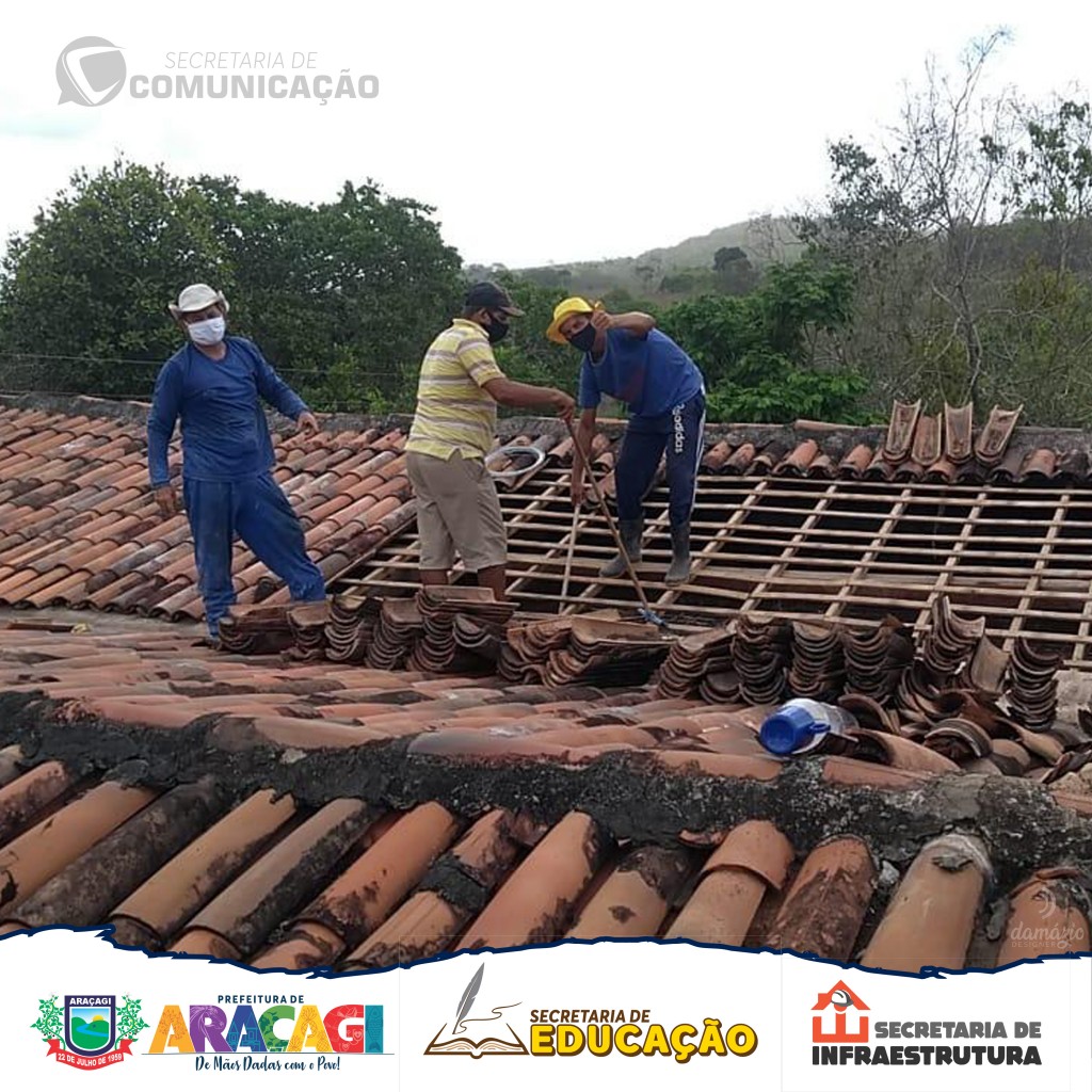 Prefeitura de Araçagi inicia reforma em escolas da zona rural, que estavam sem condições de funcionamento Prefeitura de Araçagi inicia reforma em escolas da zona rural, que estavam sem condições de funcionamento