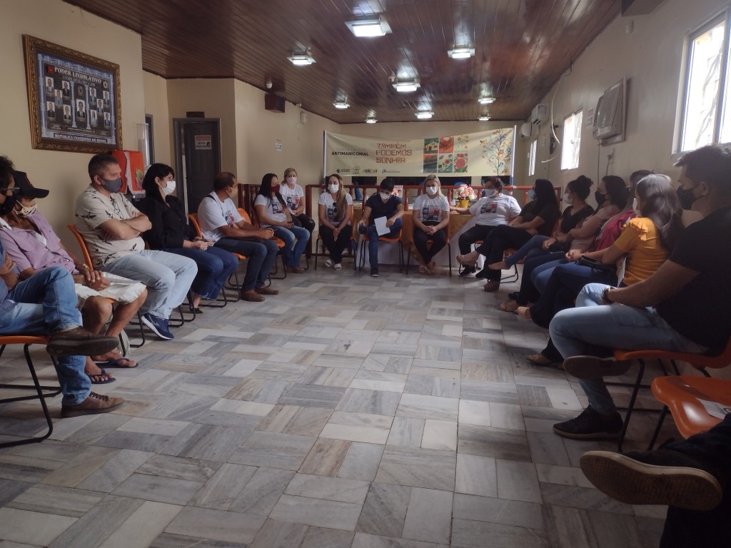 CAPS de Araçagi realizou nesta quinta-feira (20), uma mesa redonda para debater a semana Antimanicomial