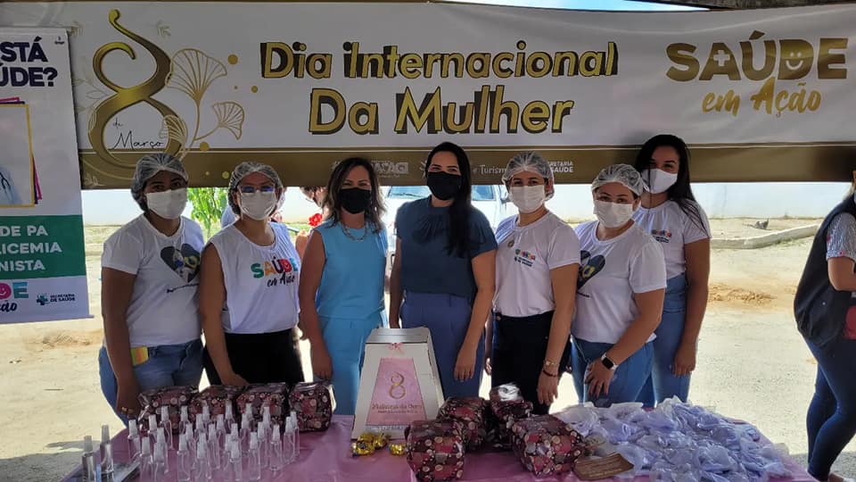 Dia Internacional da Mulher: Secretaria de Saúde Realizou uma Ação Saúde da Mulher